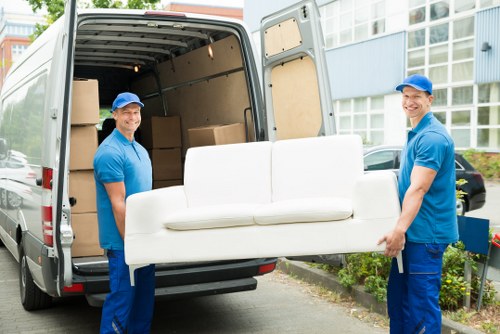 Man with van removal service for Enfield home moves
