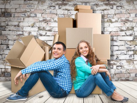 Removals van supporting a local move in Enfield