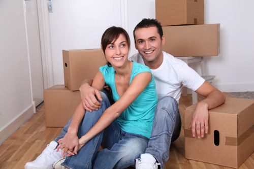 Local office movers handling commercial relocation in Enfield