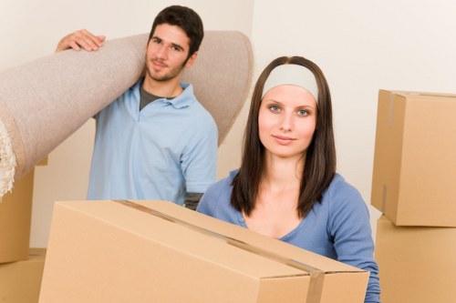 Professional man with van service for storage and local relocations
