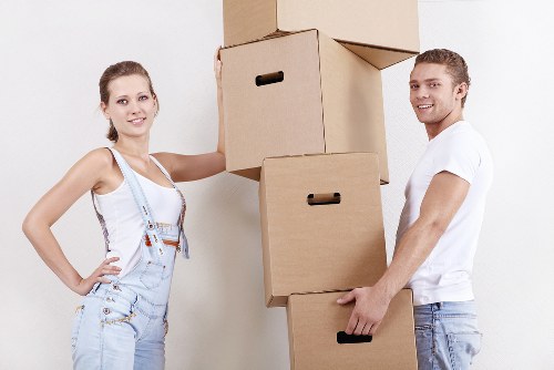Local movers handling a residential relocation in Enfield