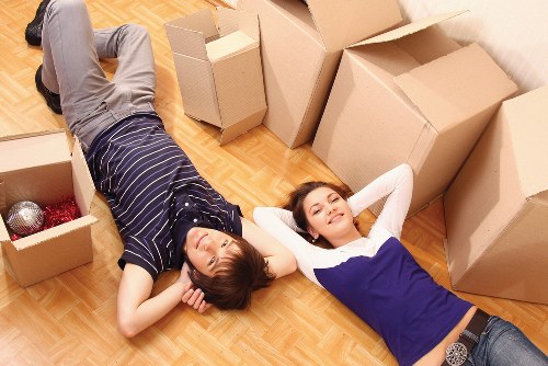 Local Enfield moving truck used for residential and commercial removals